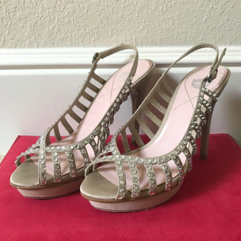 Miss America 'Gretchen' Heels in Champagne